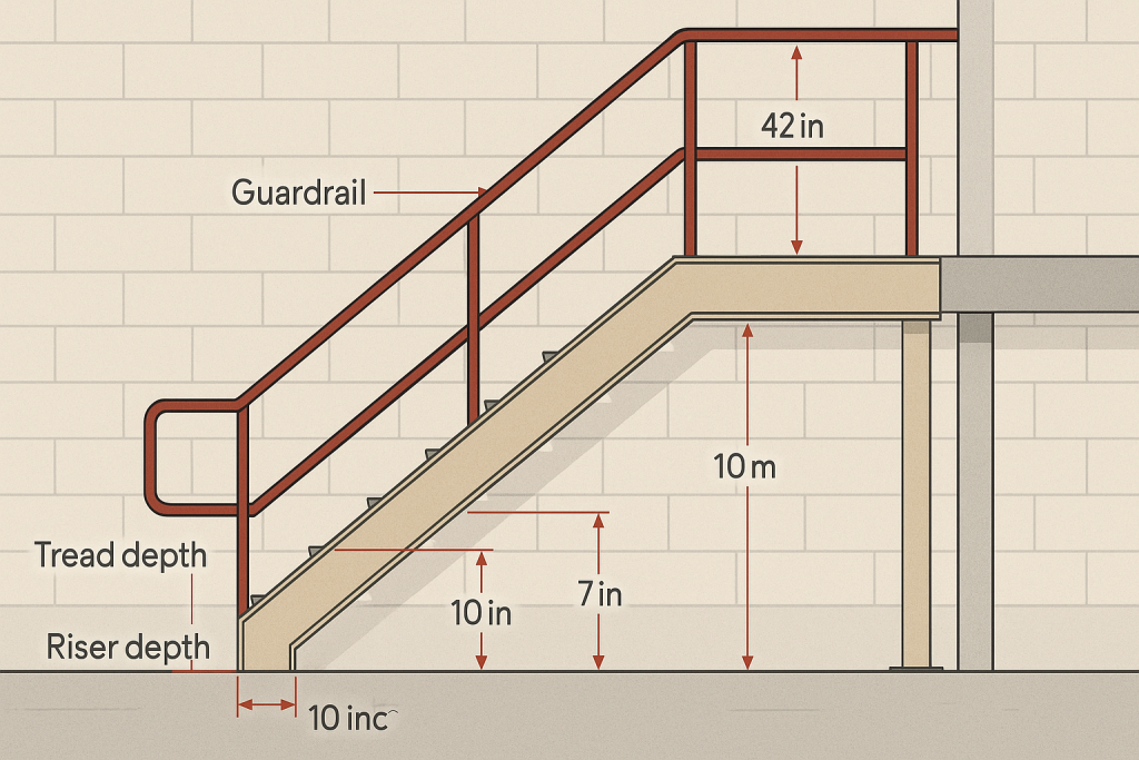 OSHA Stair Compliance Checklist | Mechano Max