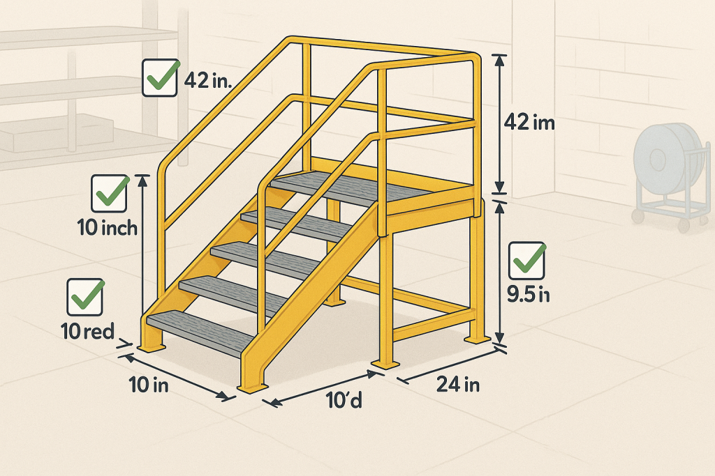 OSHA Stair Compliance Checklist | Mechano Max