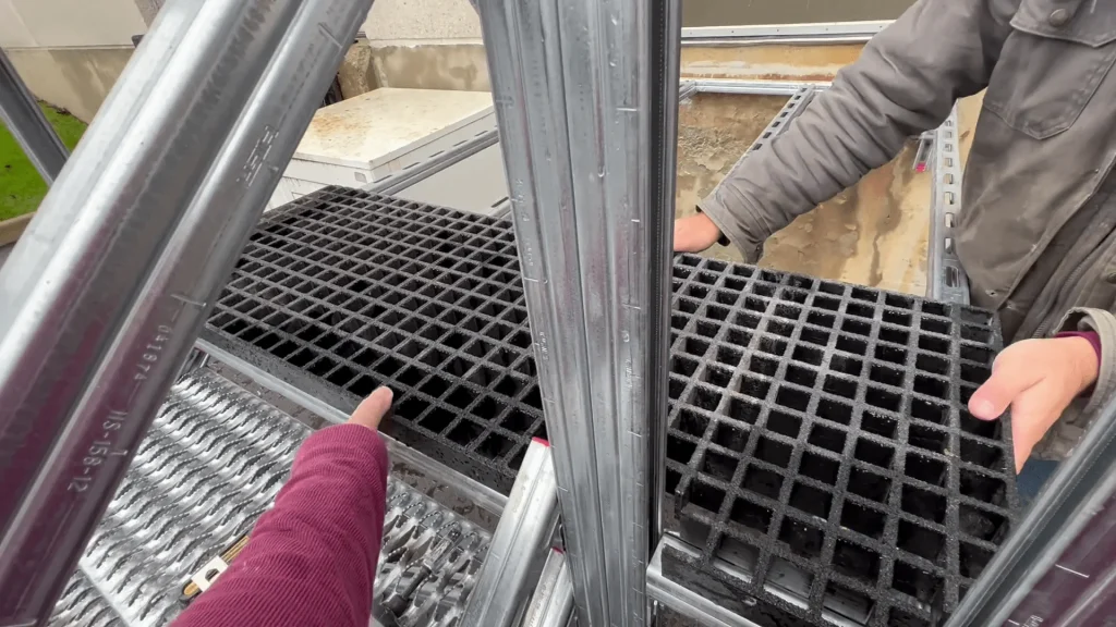 Grating Install