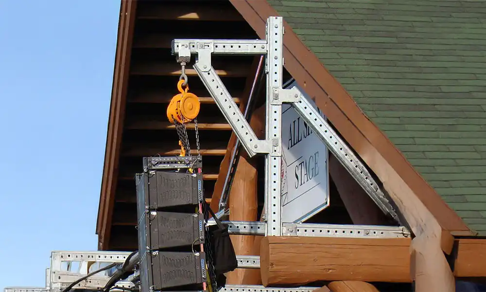 Hoist Pulley Supports