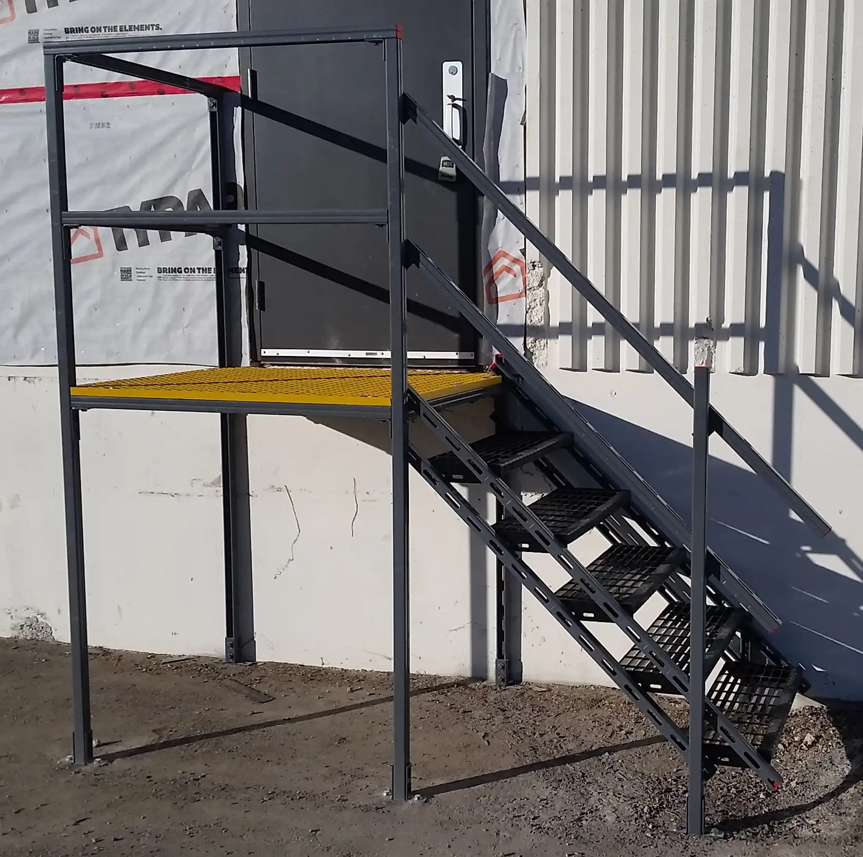 Mechano Max - Mechano Max – NCI Group Powder Coated stairs