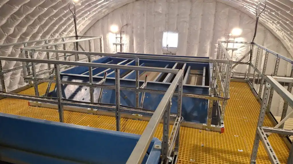 Mechano Max modular industrial walkway - BQE Access Walkway and Ladder 2